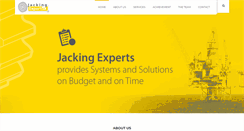 Desktop Screenshot of jackingexperts.com